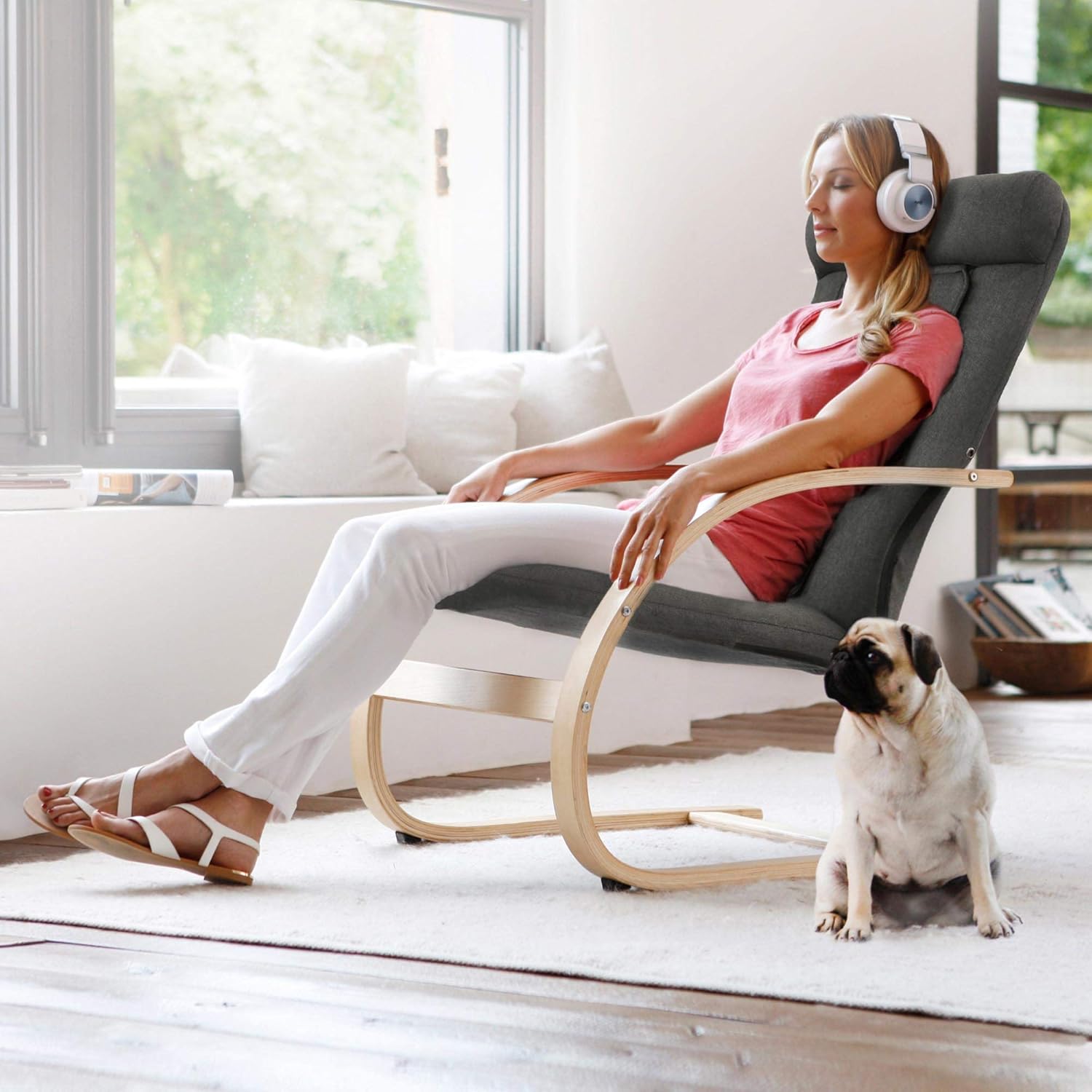 medisana RC 410 Fauteuil relax avec fonction de massage Shiatsu, fauteuil de massage avec fonction de chaleur, massage ponctuel, fauteuil pivotant avec facteur de bien-être