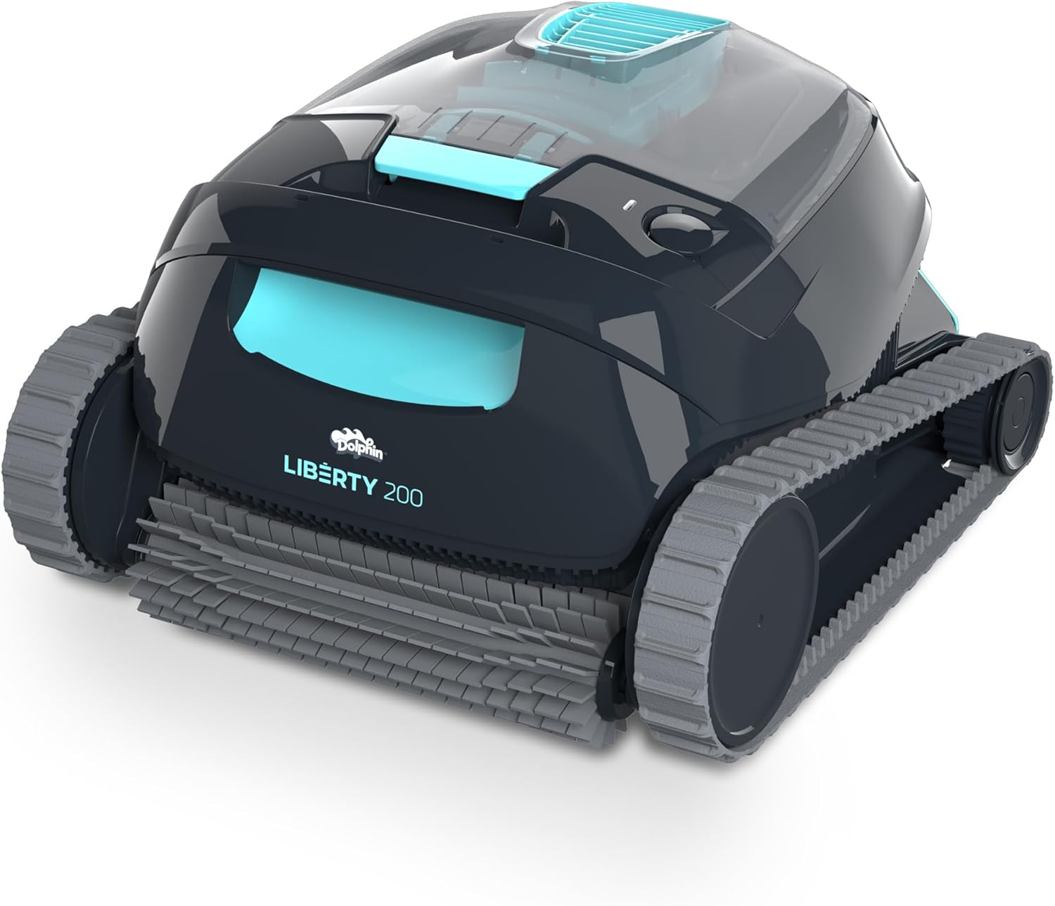 Dolphin Liberty 200 Robot Nettoyeur électrique sans Fil pour Piscine Hors-Sol Jusqu’à 10 m - Nettoyage des parois - Économie d'énergie