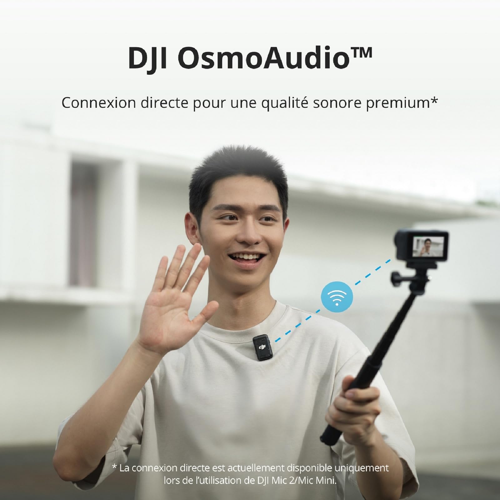 DJI Bundle Osmo Action 4 Essentiel - Caméra d’Action étanche 4K/120 IPS avec capteur 1/1,3 Pouce, des Images saisissantes en Basse lumière, des Couleu
