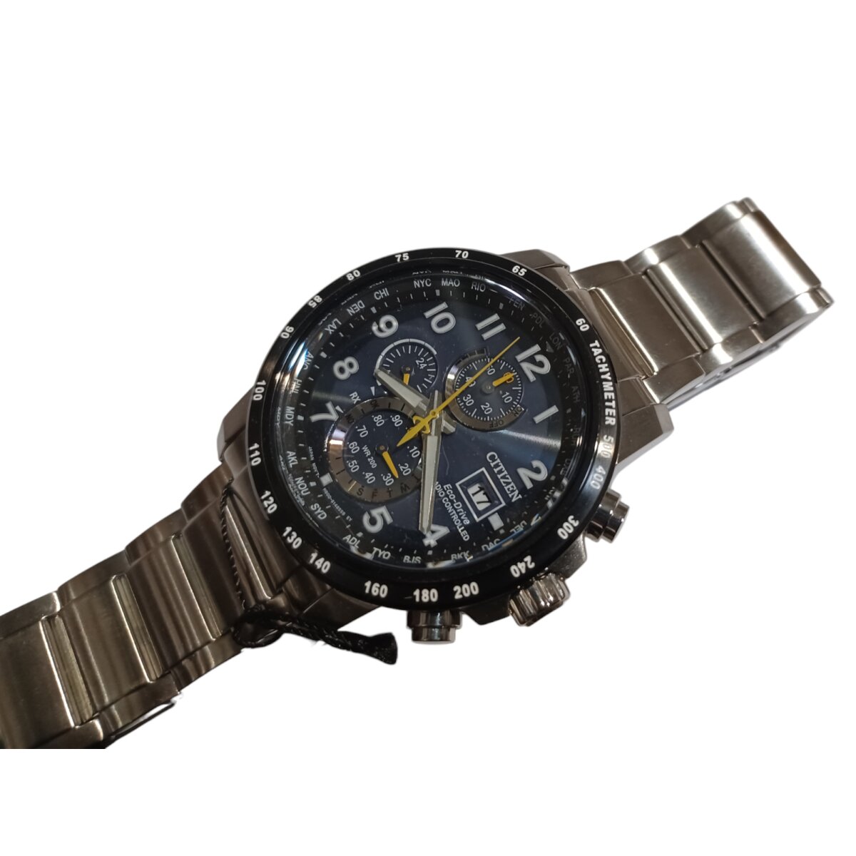 Citizen Herrenuhr Chronograph AT8124-91L, silber - B-Ware sehr gut