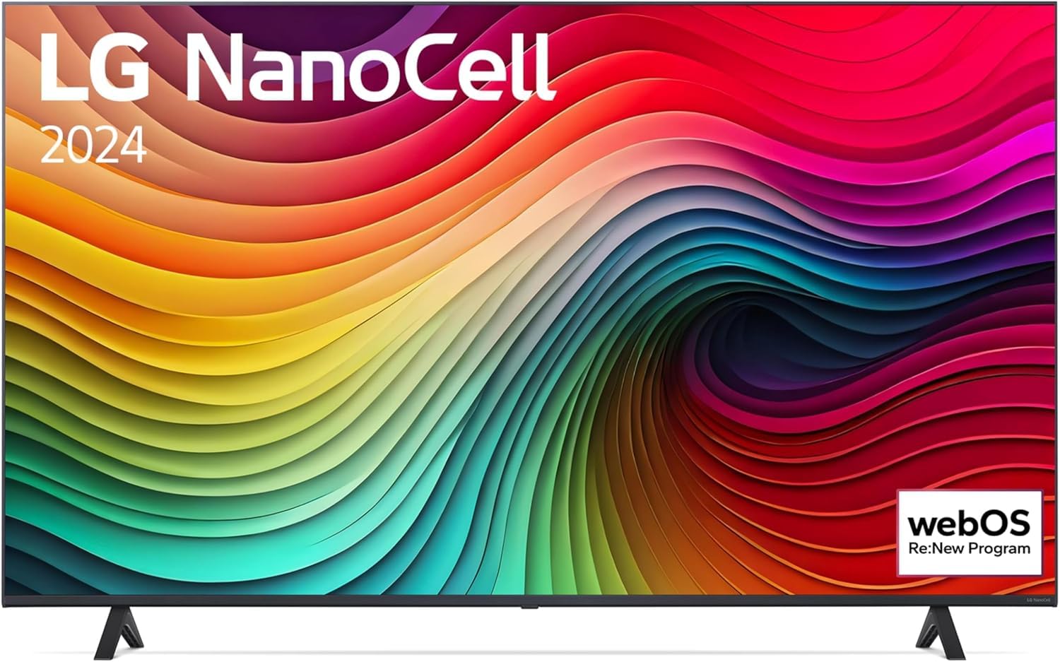 LG Nanocell TV 2024 | 75NANO81 | 75 Pouces | UHD | Processeur α5 Gen7 AI 4K, Bleu foncé