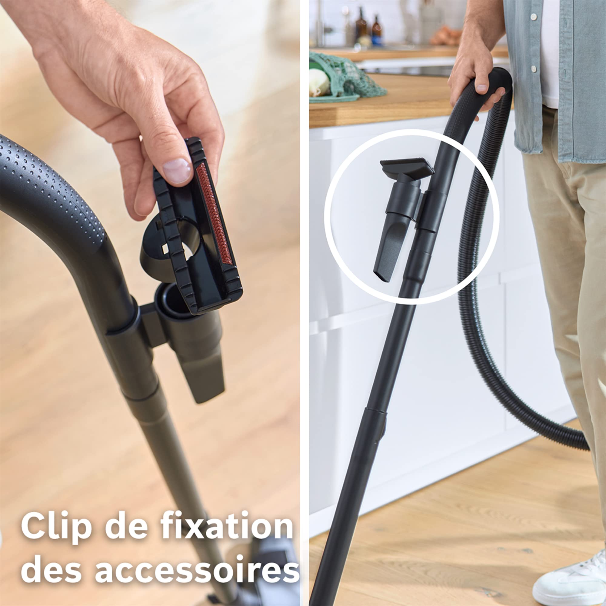 Bosch Electroménager Série 4, BGL38BA2H, aspirateur traîneau avec Sac, Compact et léger, Sac à poussière XL 4L, Filtre hygiénique PureAir Lavable, Ray