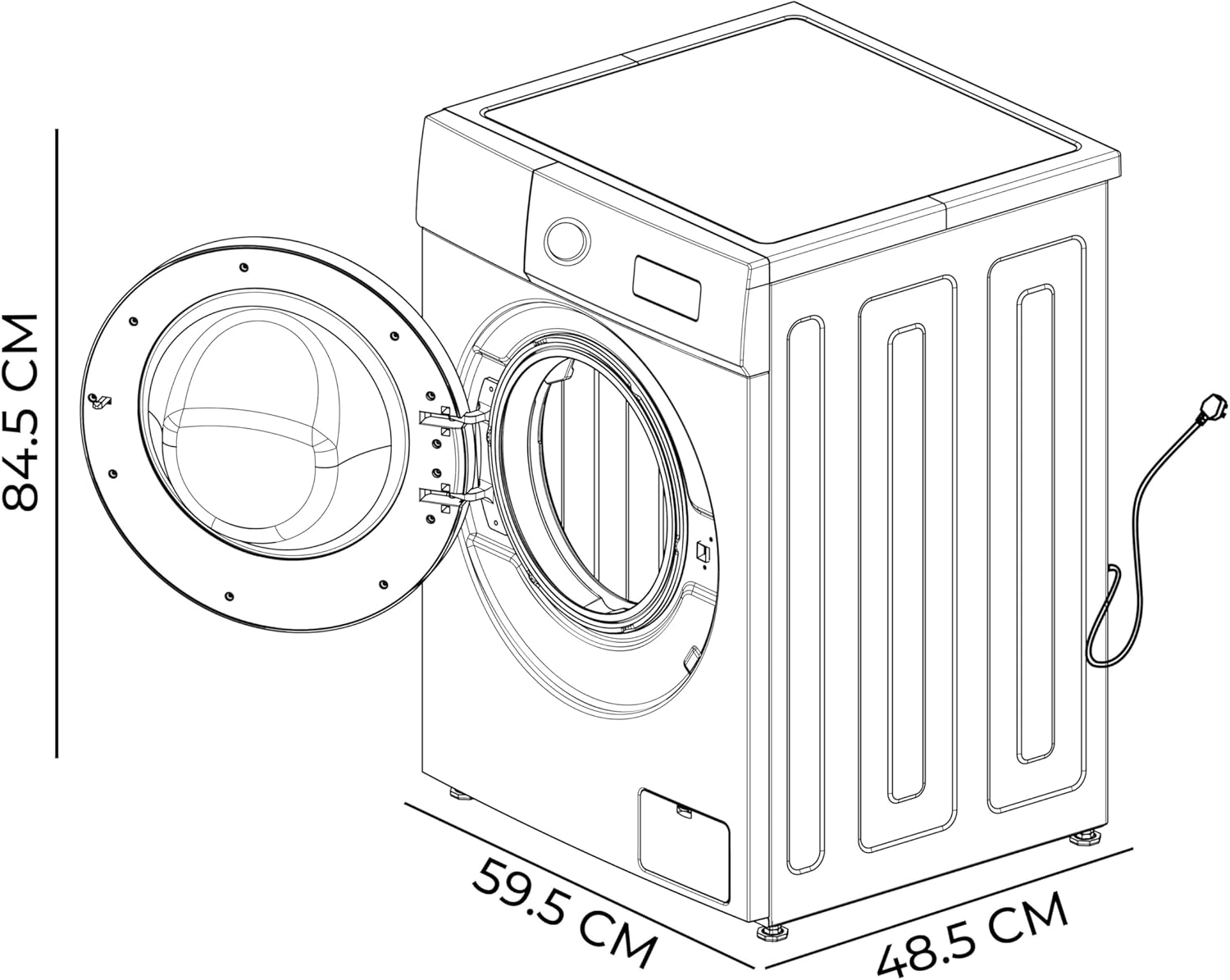 Cecotec Lave Linge 7Kg Bolero DressCode 7150