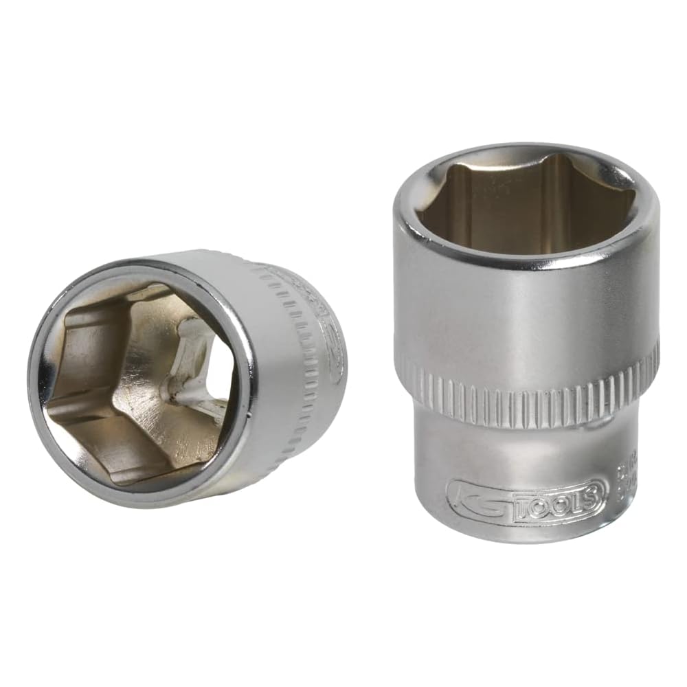 KS Tools - 922.0654 - Caisse à outils complète 1/4 - Coffret de maintenance - 4 à 14 mm - Coffret de douilles et embouts - Outillage mecanique auto - 54 Pièces : Bricolage