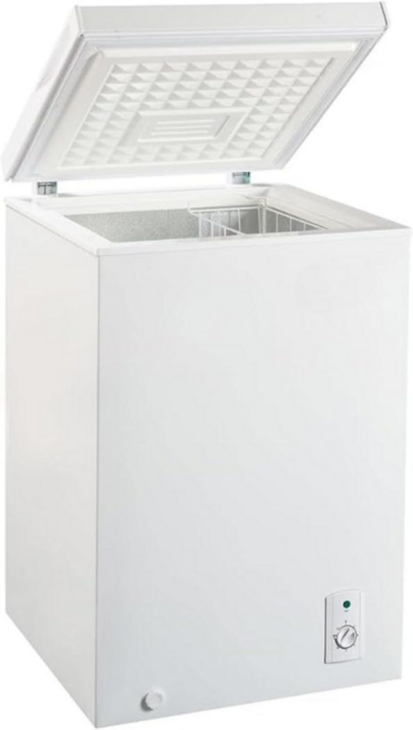 Congélateur coffre - 100 litres - Compact et économe en énergie - Température -18°C - Idéal pour les petits espaces et les cuisines professionnelles