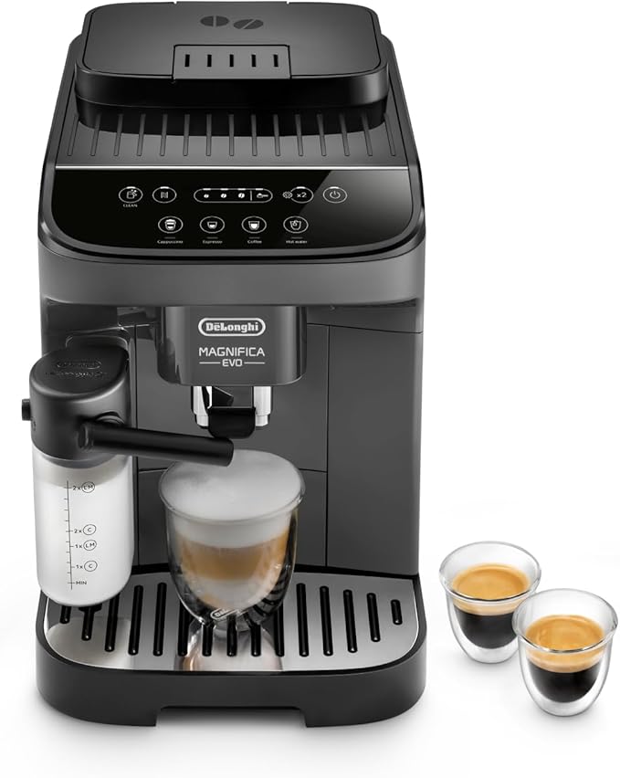 De'Longhi Magnifica Evo ECAM292.52.GB, machine à café automatique en grains, noir