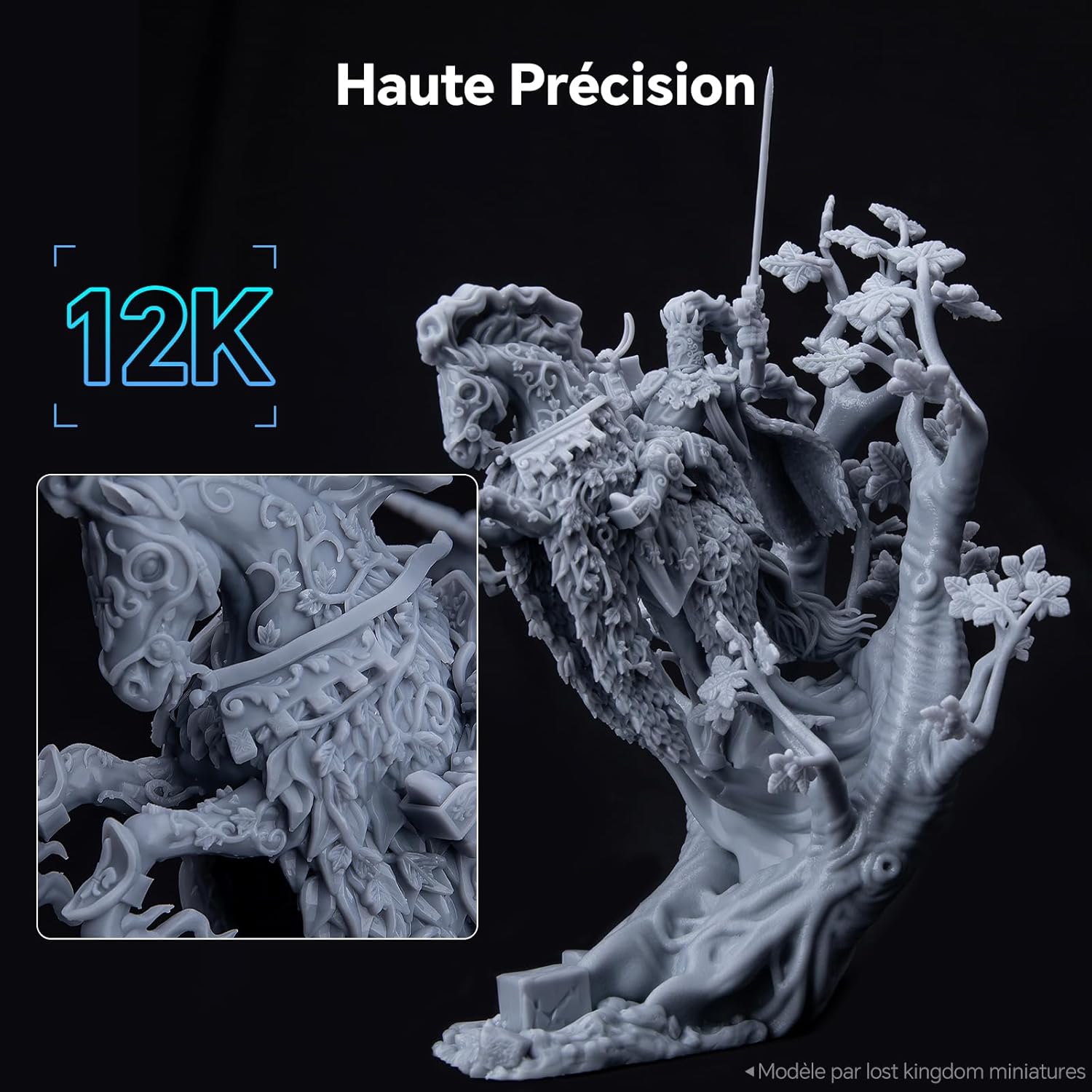 Imprimante 3D résine ELEGOO Saturn 3 MSLA 218,88x122,88x250 mm³