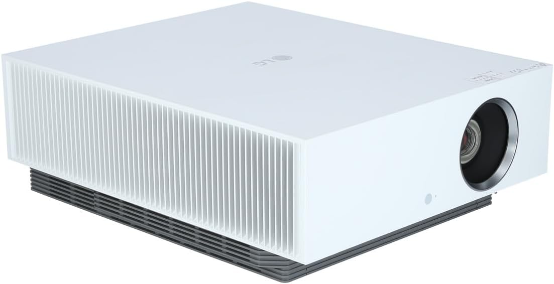 LG CineBeam Vidéoprojecteur Laser HU810PW Home Cinema 2700 Lumen, 4K UHD 2160p, Projection Entre 40