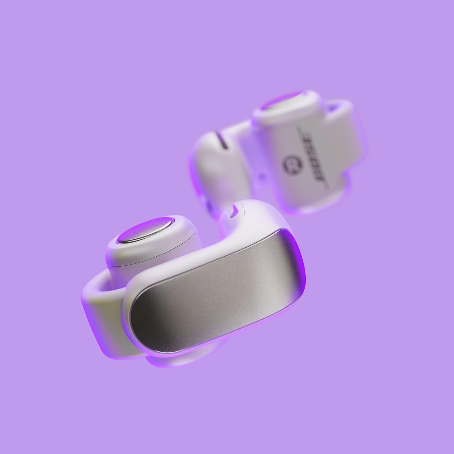 Bose Ultra Open Earbuds, Écouteurs oreilles libres avec technologie OpenAudio, Écouteurs stéréo ouverts sans fil, Écouteurs immersifs à clipser, Jusqu’à 48 heures d’autonomie