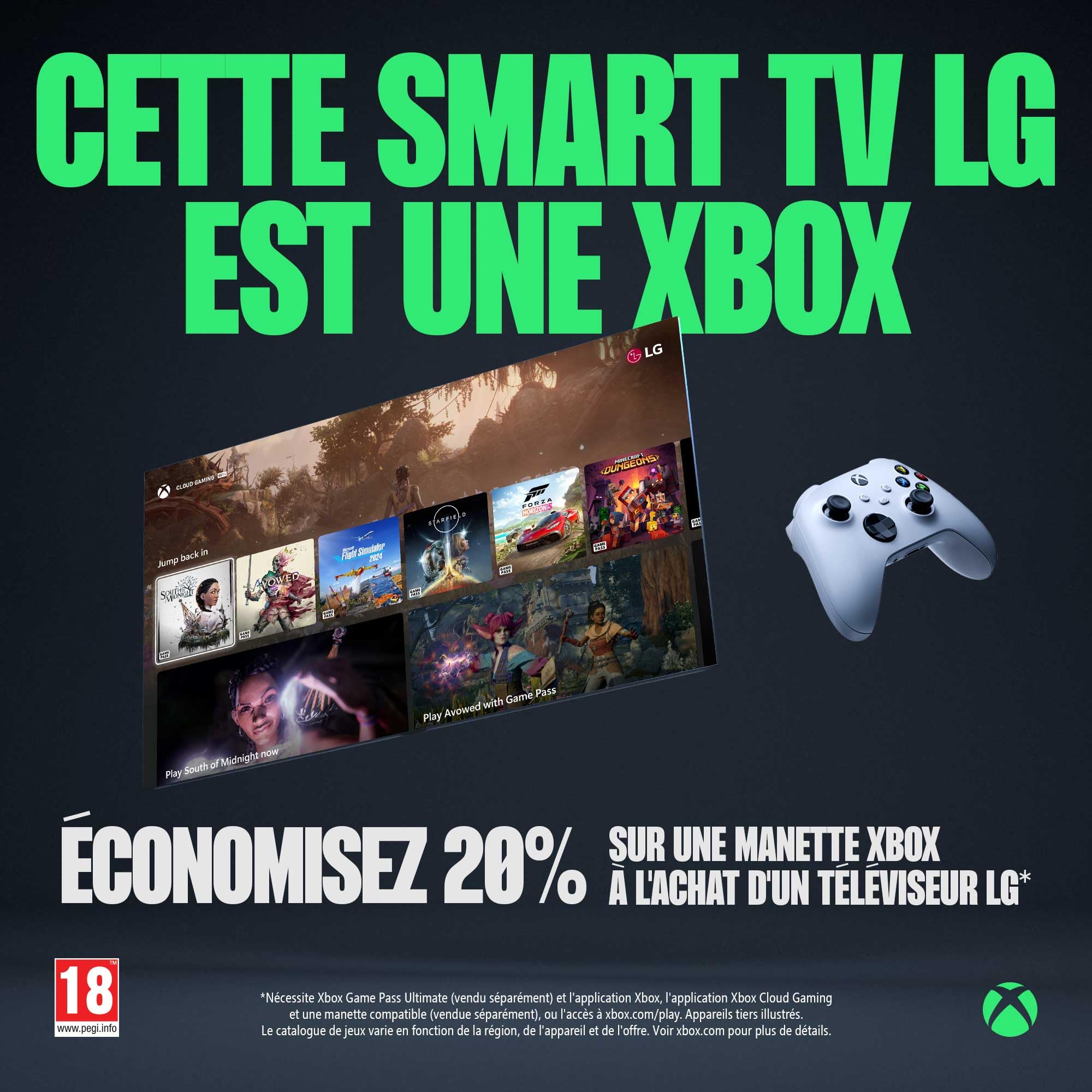 LG TV UHD AI 2025 | 43UA73 | 43'' (108cm) | 4K UHD | HDR10 |webOS 25 | Alexa, Google Assistant | Netflix Disney+ Canal+ Prime Video | AirPlay 2