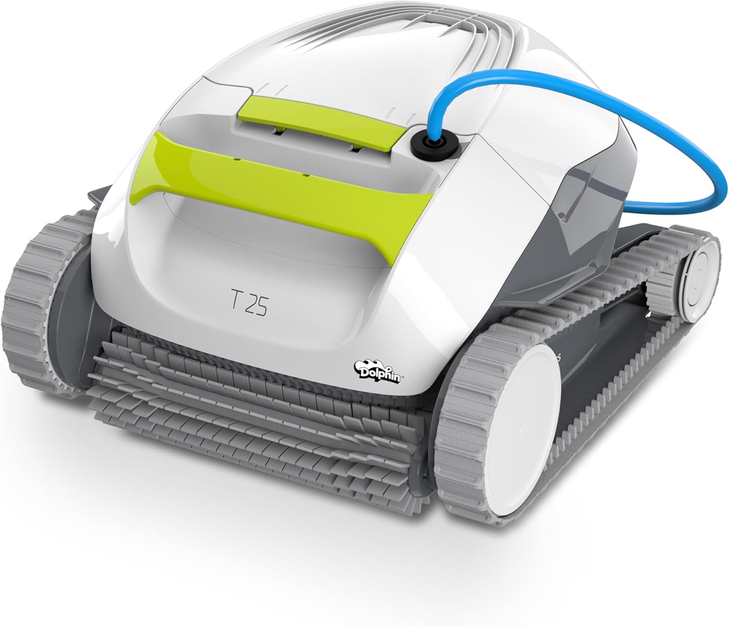 Dolphin T25 Robot Nettoyeur électrique avec Fil pour Piscine Hors-Sol Jusqu’à 10 m - Nettoyage Fond et parois - Système de Scan Intelligent