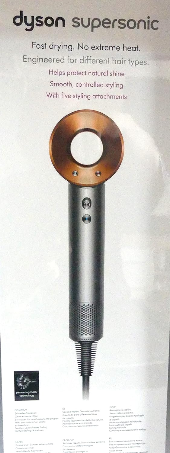 Sèche-cheveux SUPERSONIC argent/cuivre