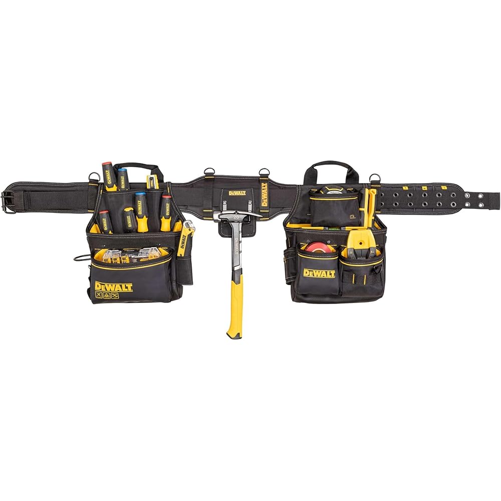 Ceinture porte-outils robuste - DEWALT DWST40603-1 : Bricolage