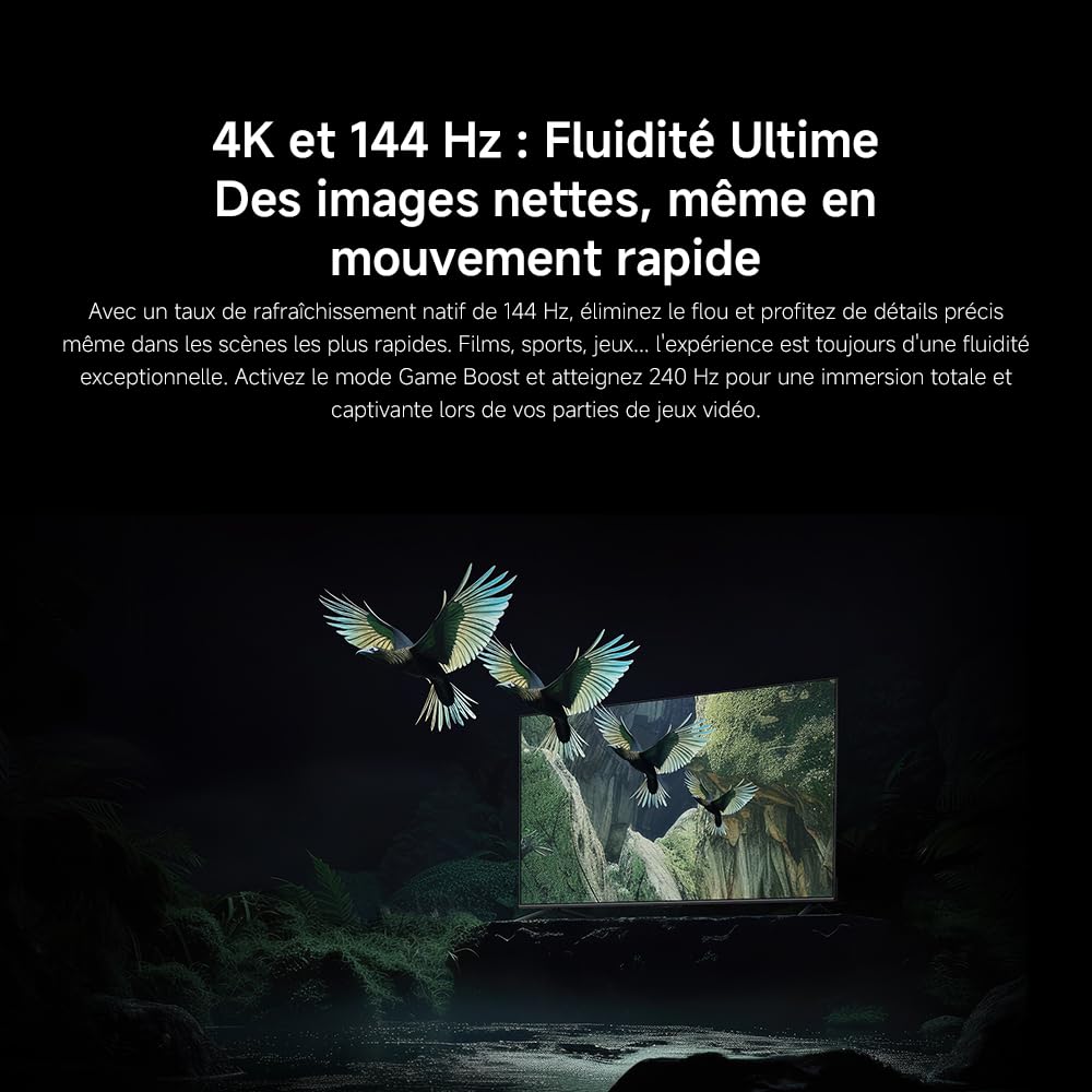 XIAOMI TV S Mini 75 2025,QLED, 75 inch, Mini LED, Dolby Vision, Dolby Atmos144Hz, 1200 nits