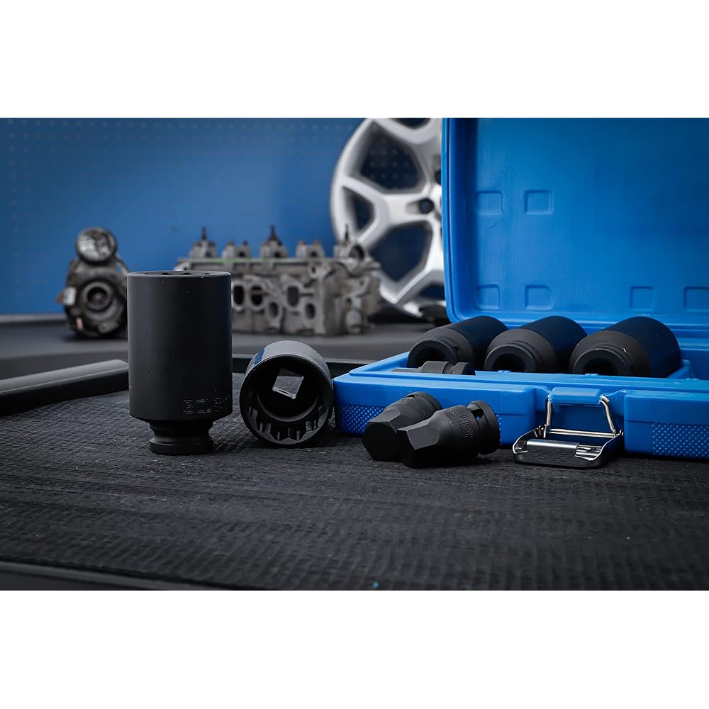 BGS 5335 - Jeu de douilles spéciales pour arbres d’entraînement - 27 - 36 mm - 8 pièces : Bricolage