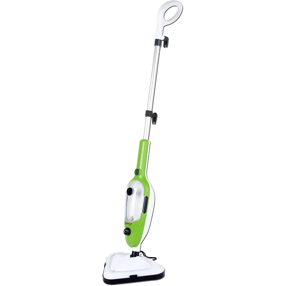Cenocco injecteur extracteur-Aspirateur électrique-Nettoyeur Sol-Balai Vapeur Multifonctions 1300W Vert CC9074-GRN : Cuisine et Maison