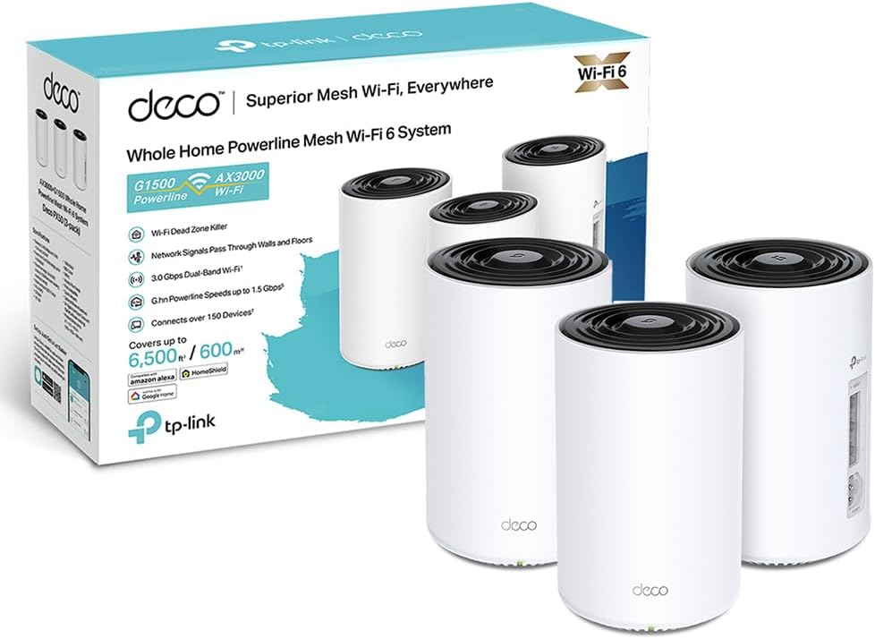 TP-Link Deco WiFi 6 Mesh AX3000Mbps Deco PX50(3-pack)