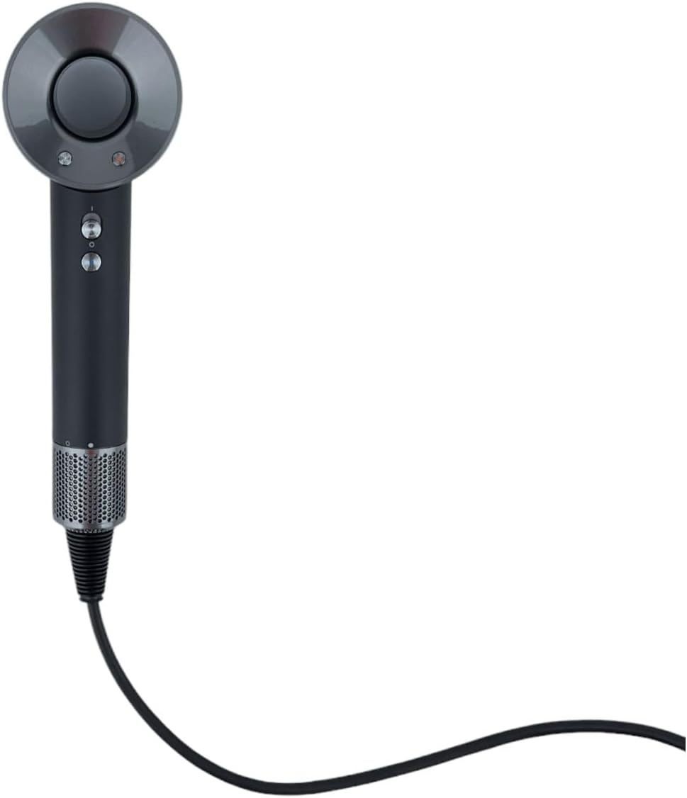 Dyson Supersonic HD07 Sèche-cheveux avec 5 embouts Noir/nickel 110 000 tr/min Sèche-cheveux avec niveau froid Technologie ionique : coiffage doux, sans chaleur extrême