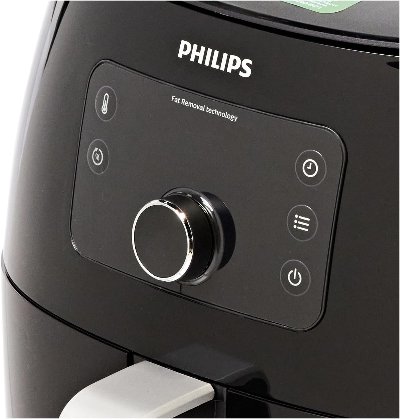 Philips Airfryer Premium XXL, 7.3L (1.4kg), 90% de Graisse en Moins grâce à la Technologie Rapid Air, Application de Recette (HD9650/90)