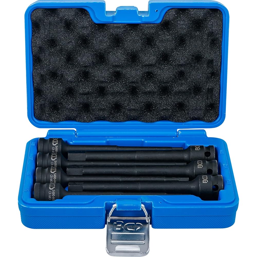 BGS 5490 | Jeu de douilles à embouts à choc | longueur 150 mm | 12,5 mm (1/2