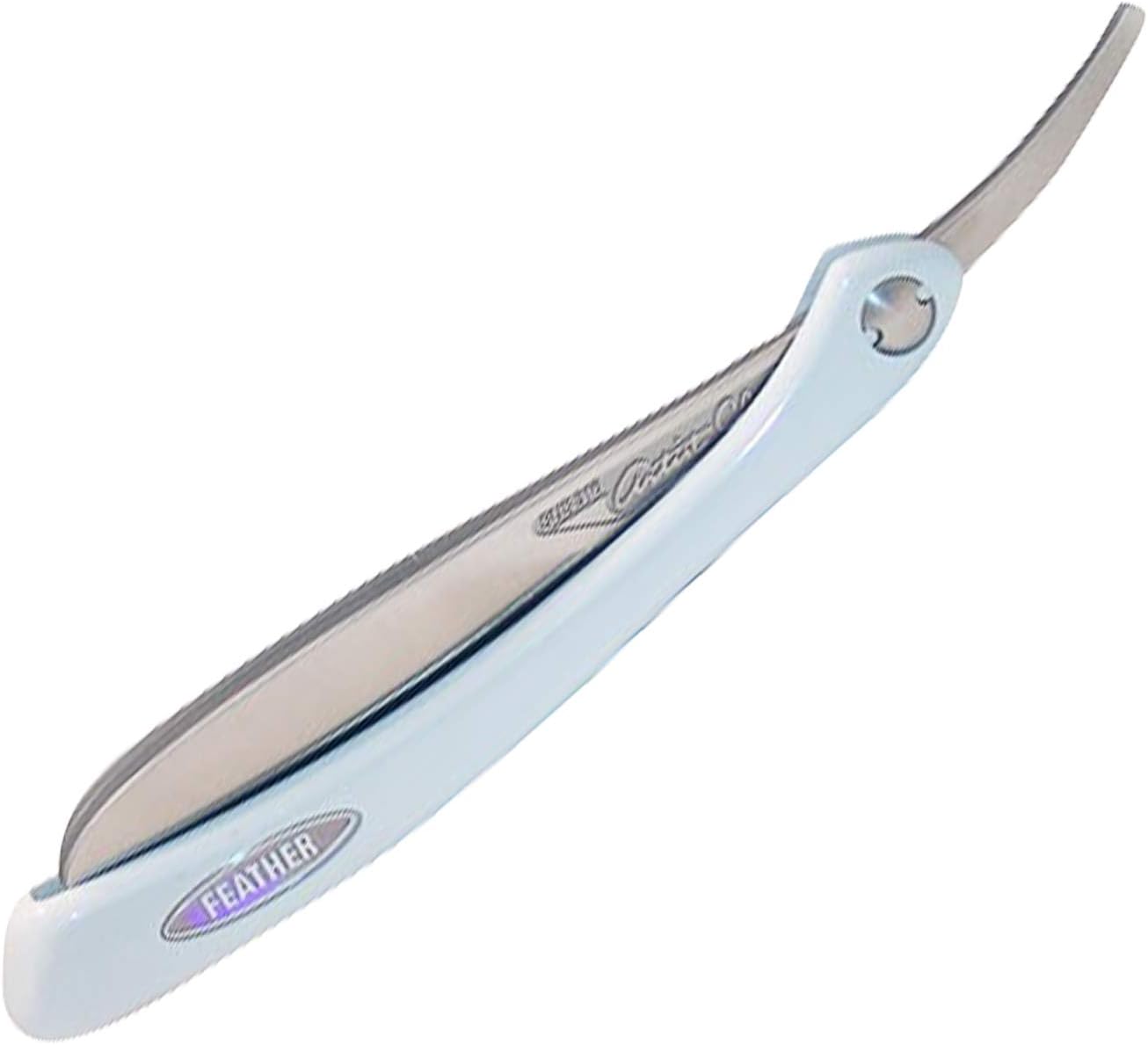 Feather - Rasoir à lame longue série Artists Club DX (avec base)