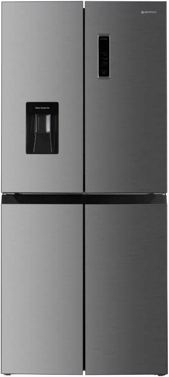 GEDTECH Réfrigerateur multi-portes GMP470IXT 470L (301L + 169L) - Distributeur d'eau - No Frost - Inox
