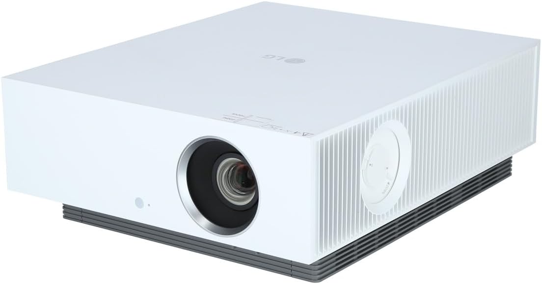 LG CineBeam Vidéoprojecteur Laser HU810PW Home Cinema 2700 Lumen, 4K UHD 2160p, Projection Entre 40