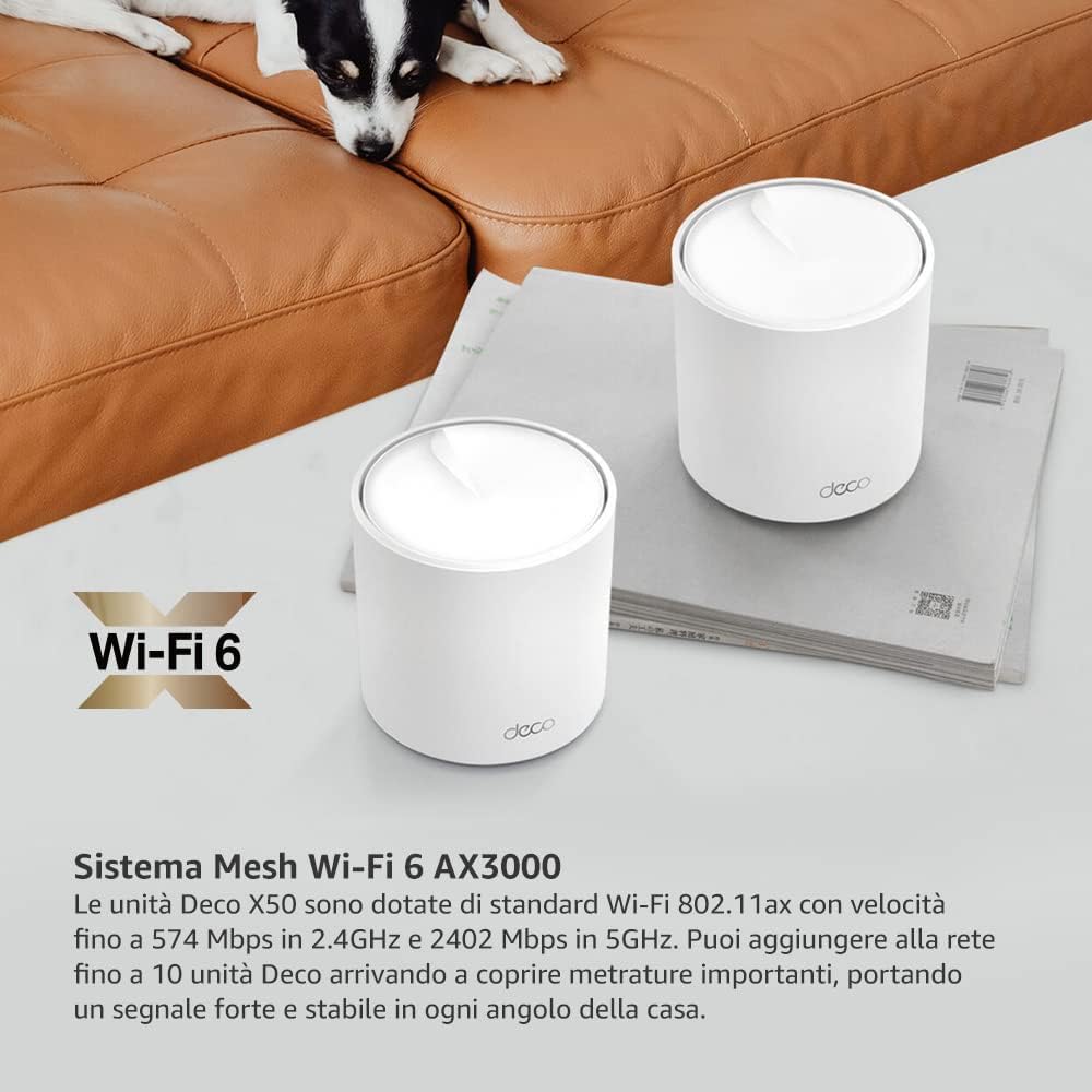 TP-Link Deco WiFi 6 Mesh AX3000Mbps Deco X50(3-pack)