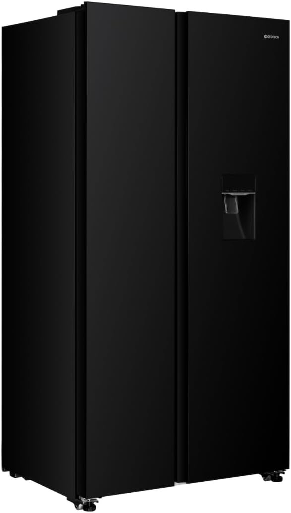 GEDTECH Réfrigérateur multi-portes GSBS510BL 510L (324L + 181L) - Distributeur d'eau - Noir