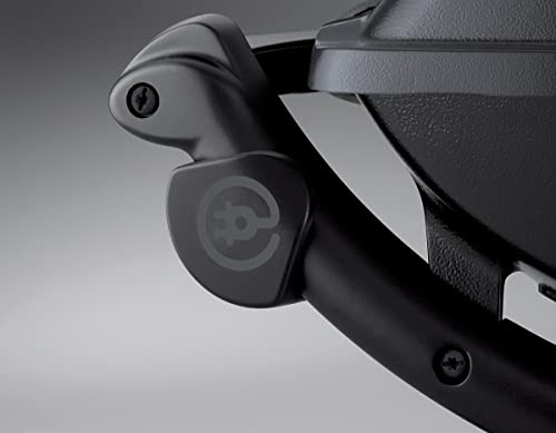 Weber Q1400 Barbecue électrique, surface de cuisson 43 x 32 cm, nomade, grille en fonte émaillée divisée en 2 parties, couvercle et cuve en fonte d’aluminium – Gris foncé (52020053)