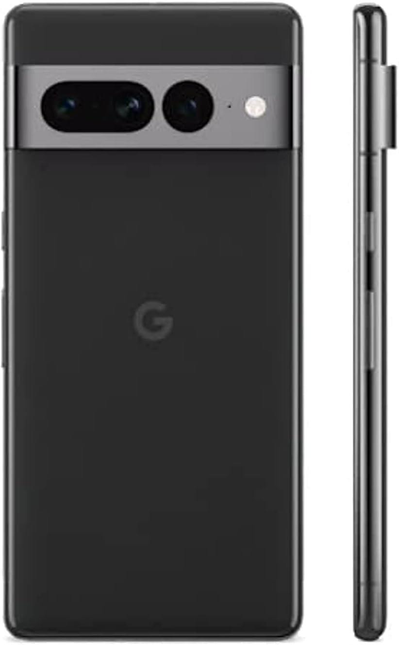 Google Pixel 7 Pro - Smartphone Android 5G débloqué avec téléobjectif, Objectif Grand Angle et 24 Heures d'autonomie - 128GB - Noir Volcanique débloqué (Reconditionné)