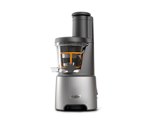 Kenwood Küchengeräte PureJuice Pro JMP85.00SI Centrifugeuse jus faits maison, ouverture XXL fruits entiers, avec faible vitesse rotation préserver les vitamines importantes, 230 W, argent : Cuisine et Maison