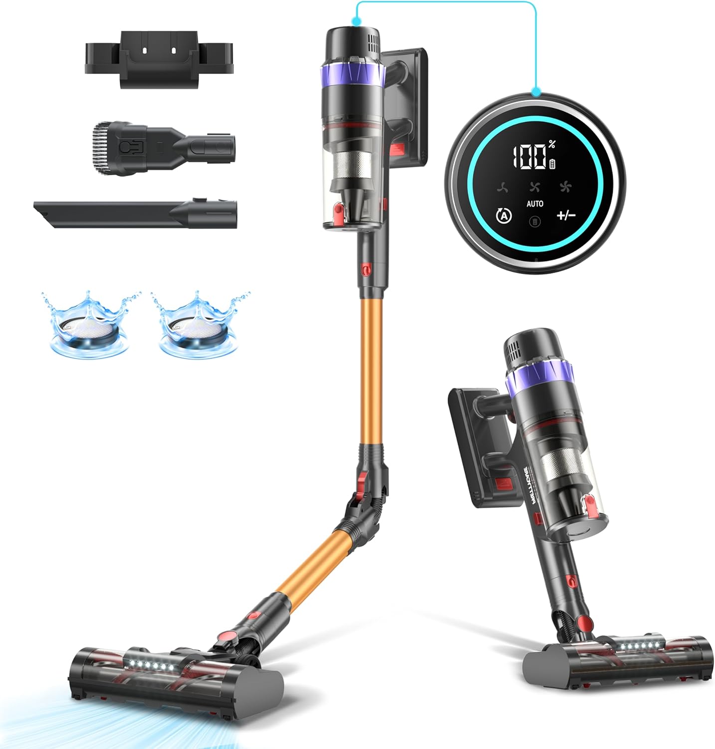 Aspirateur balai sans fil PRETTYCARE