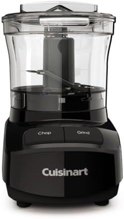 Cuisinart Mini hachoir 3 tasses (noir), CCH 3BK : Cuisine et Maison