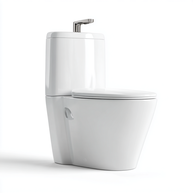 Toilette monobloc avec lavabo intégré – Design gain de place – Maison Kersten