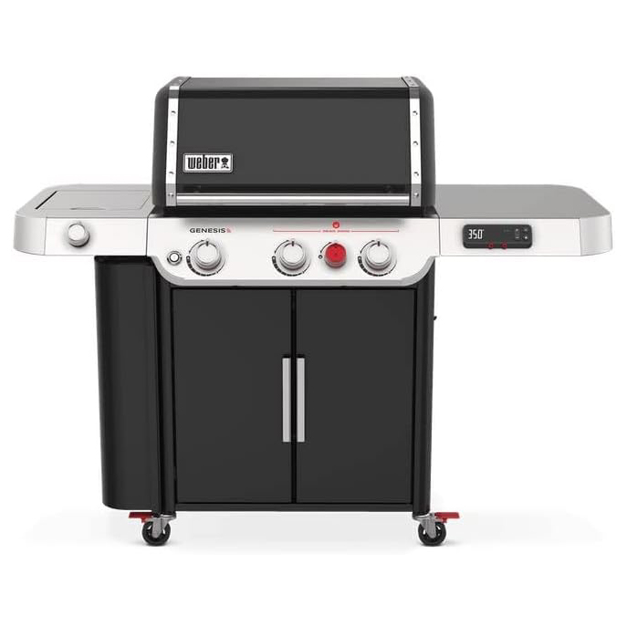 Weber Genesis EX-335 Smart Gas Grill, Black, Liquid Propane