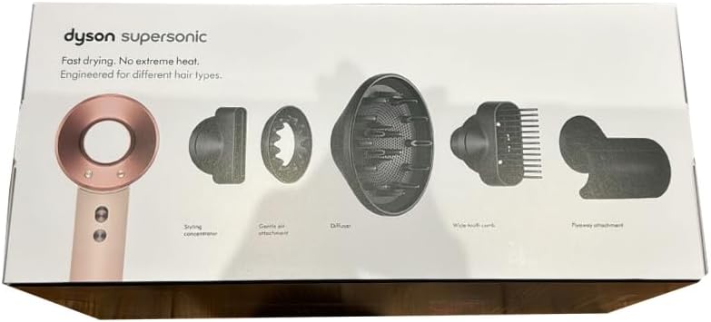 Dyson Supersonic HD07 Hair Dryer (Ceramic Pink and Rose Gold) with Presentation Case - Limited Edition