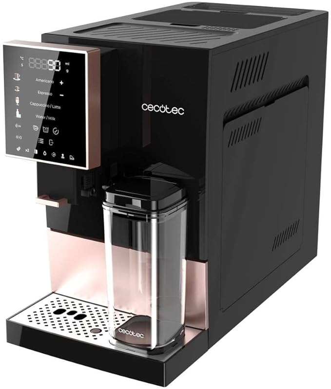 Machine à café super automatique Cecotec Cremmaet Compactccino Black Rose