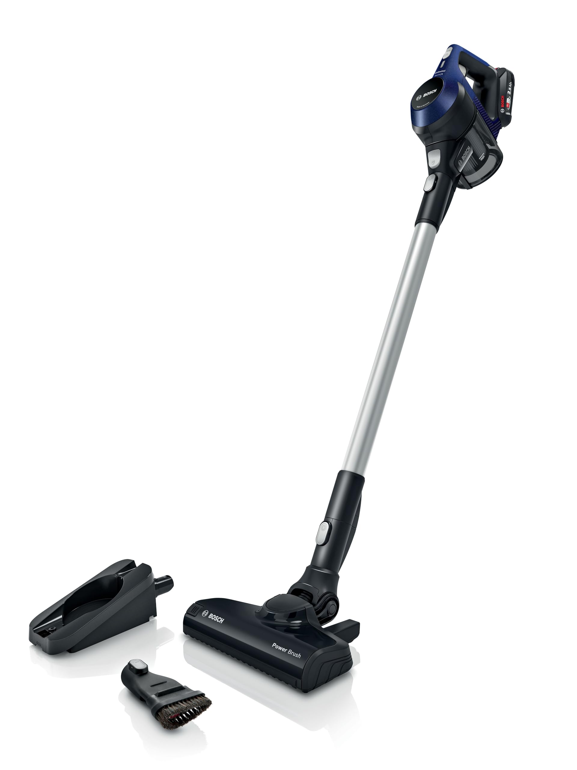 Bosch Electroménager Unlimited 6, BBS611PCK, aspirateur Balai Rechargeable sans Fil, autonomie de 30 Min, performant sur différents Types de Sol, Acce