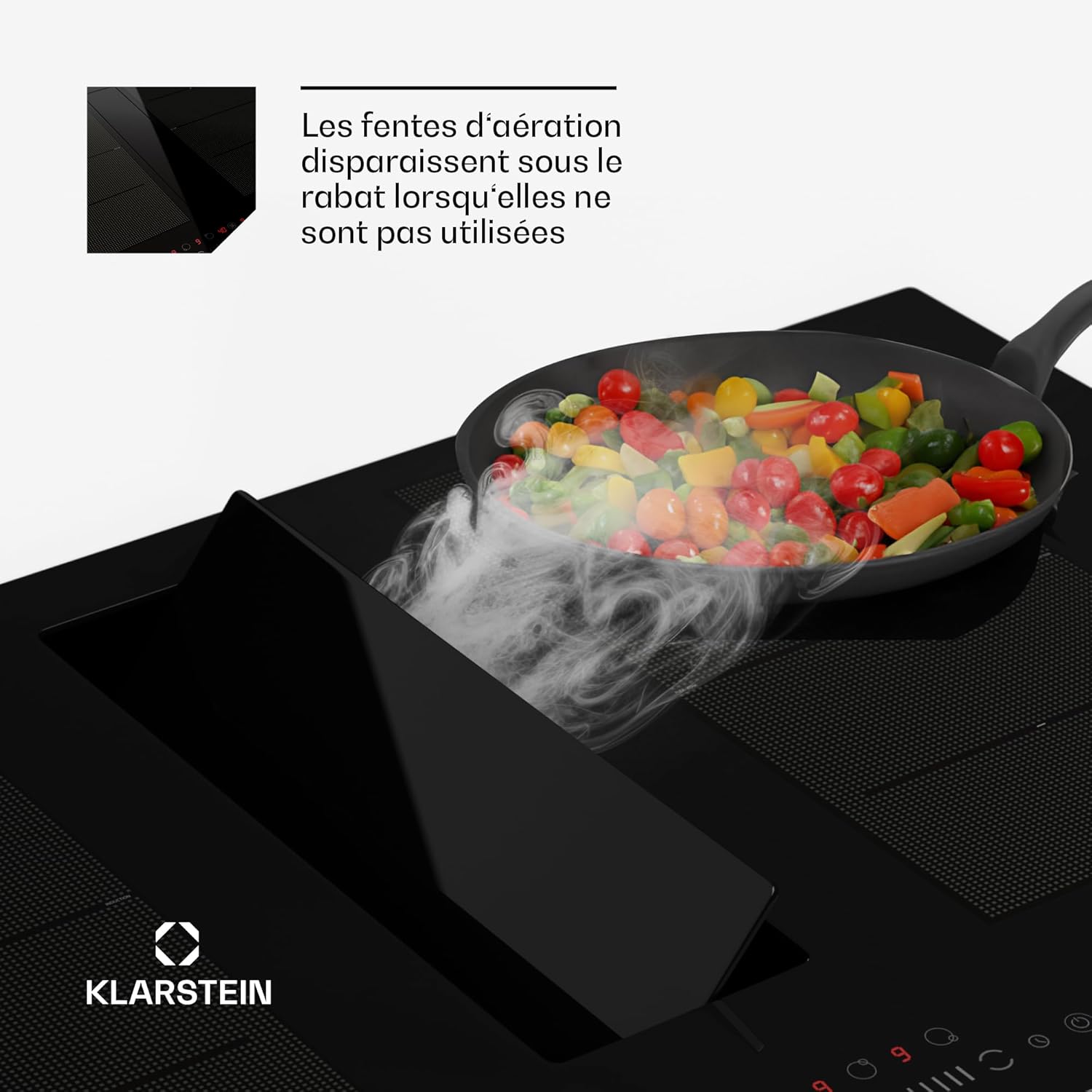 Table de cuisson à induction encastrable Klarstein 8 400 W