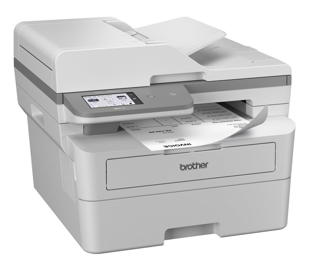 Brother MFC-L2980DW Imprimante Laser Multifonction 4 en 1 (Impression/Scan/Copie/Fax) Noir et Blanc | WiFi | Recto Verso | Imprime jusqu'à 34 Pages pa