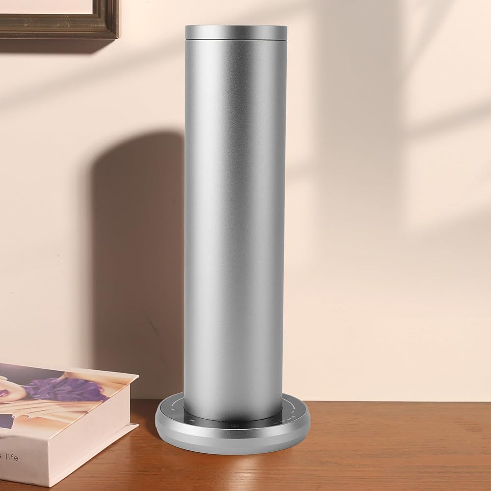 Diffuseur d'huiles Essentielles de Parfum d'air, Diffuseur d'arôme 120 ML Facile à Utiliser Machine à Air de Parfum Cylindrique en Aluminium Antidérapant de 4,5 W pour la : Cuisine et Maison