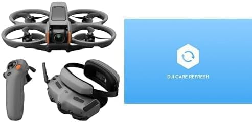 DJI Avata 2 (Drone seul), Drone FPV avec Caméra 4K, Vol Immersif, Protection d’hélice intégrée, Flip/Tonneau facile, FOV ultra-large 155°, Compatible avec RC Motion 3, Drone Caméra pour Contenu en POV