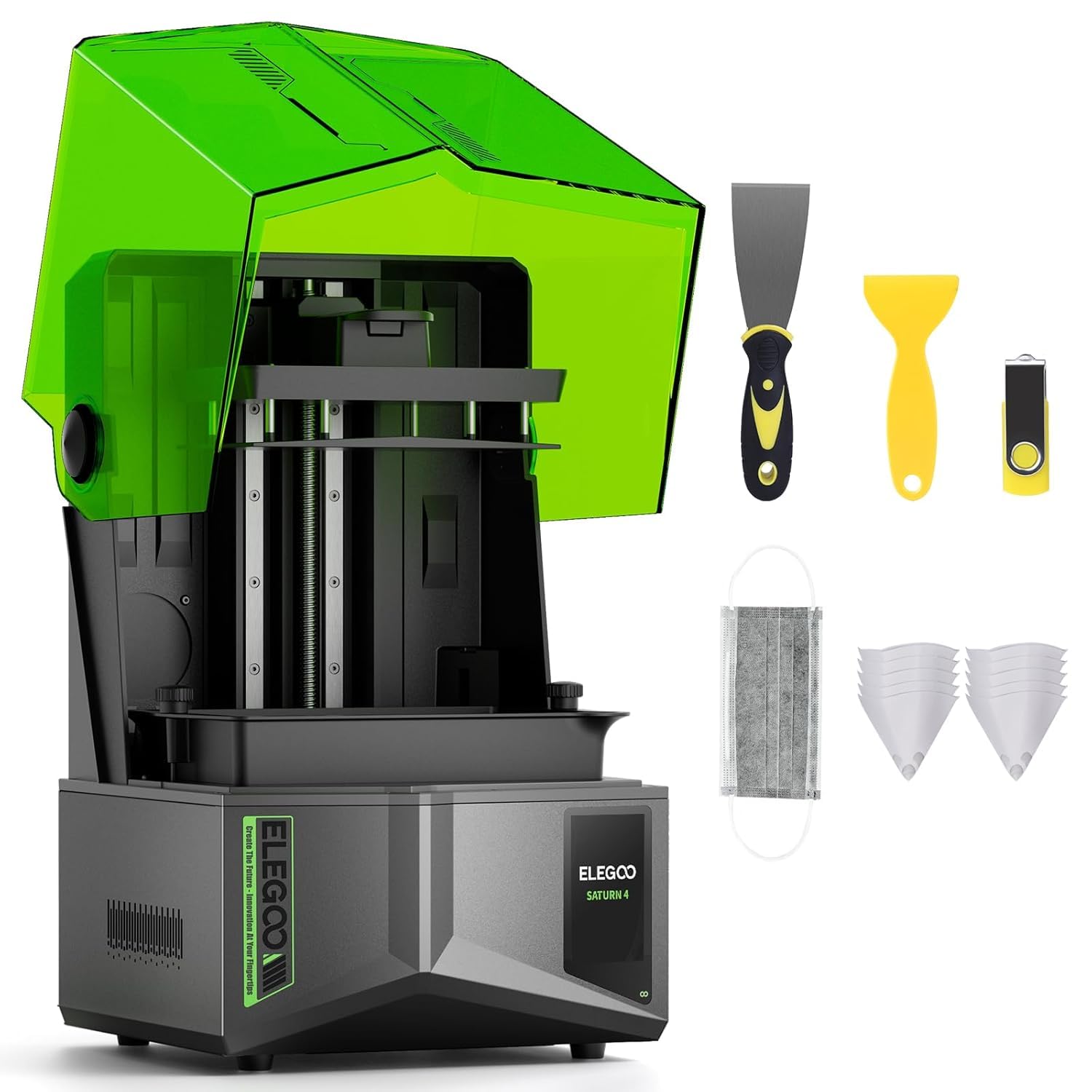 Imprimante 3D résine ELEGOO Saturn 4 – 218x122x220 mm³