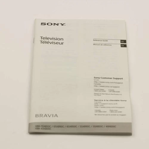 Sony Reference Guide - 4-562-216-11