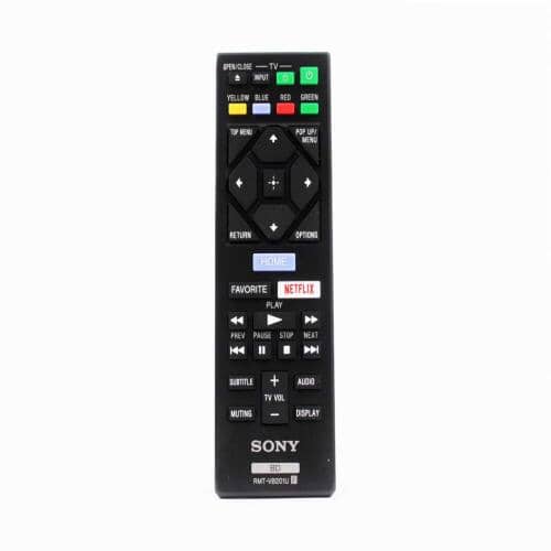 Sony Blu-ray Player Remote Control - 1-493-123-12