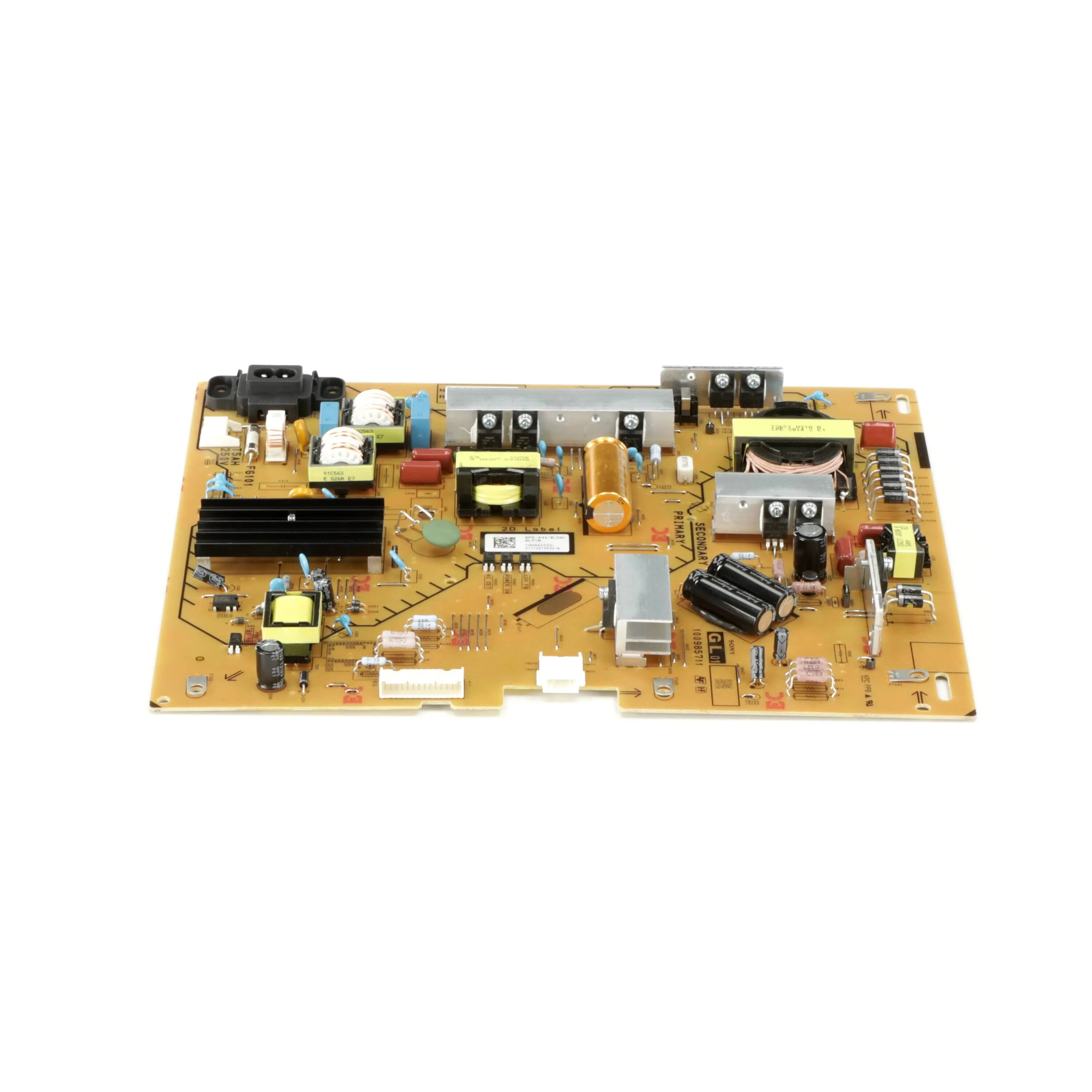 Sony Tv Gl01b- Static Converter Power Supply Board - 1-004-422-22