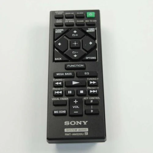 Sony REMOTE CONTROL (RMT-AM220U) - 1-493-171-11