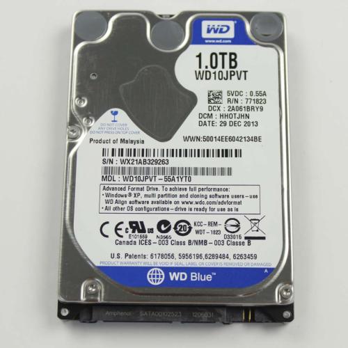 Sony Hdd 1tb Wd Wd10jpvt-55a1yt0 54 - A-1886-616-A