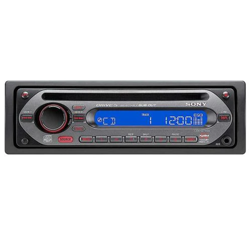 Sony CDXGT100 FM/AM Compact Disc Player